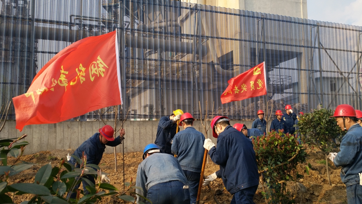 漢鋼公司掀起“美麗漢鋼，你我共創(chuàng)”擴綠行動